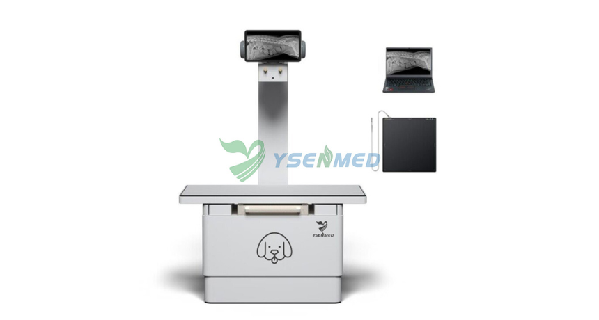 ¿Necesitas radiografías nítidas para animales grandes? Te presentamos la máquina de rayos X digital YSDR-VET320 de 32 kW.