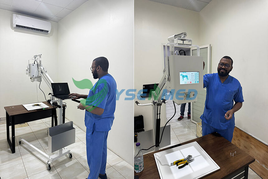 Saudi Distributor Purchases the 5th YSENMED YSX056-PF VET Portable Veterinary DR with Clear Imaging and Reliable Support