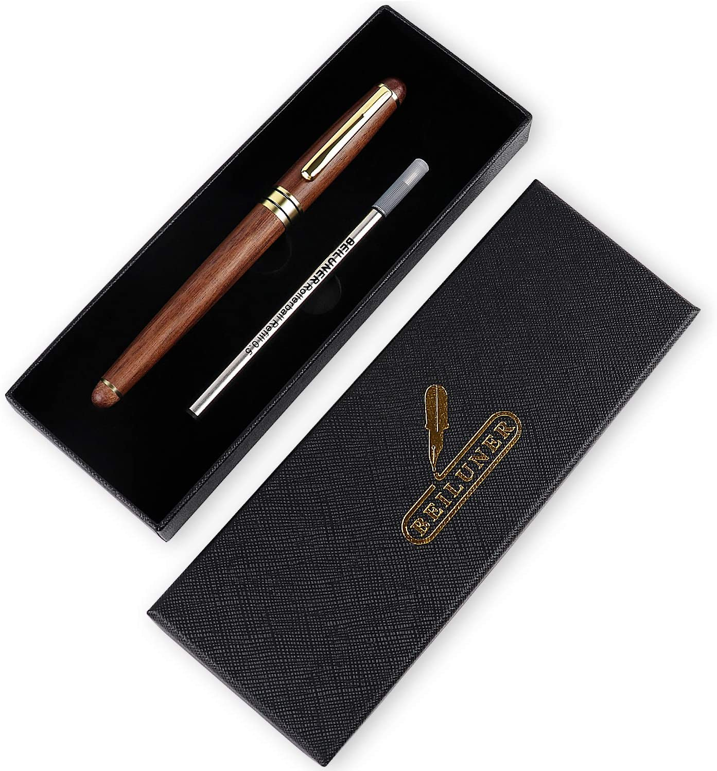 QISIWOLE Luxury Ballpoint Pen Writing - Elegant Fancy Nice Gift Pen Set for  Signature Executive Business Office Supplies