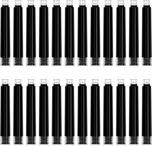BEILUNER Fountain Pen Set Ink Cartridges Black Color