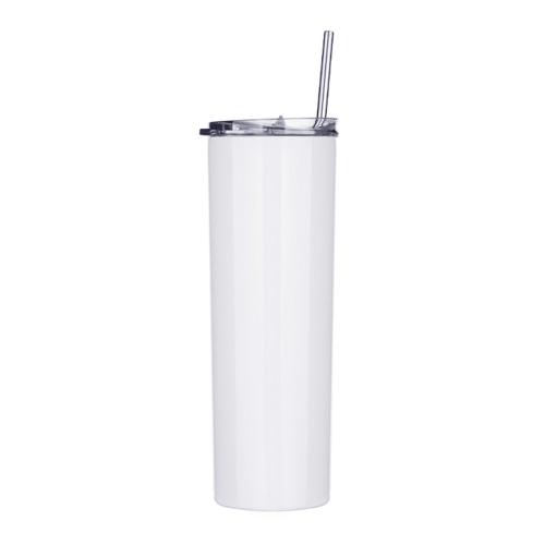 20 oz. Sublimation Blank Straight Skinny Tumbler with LId