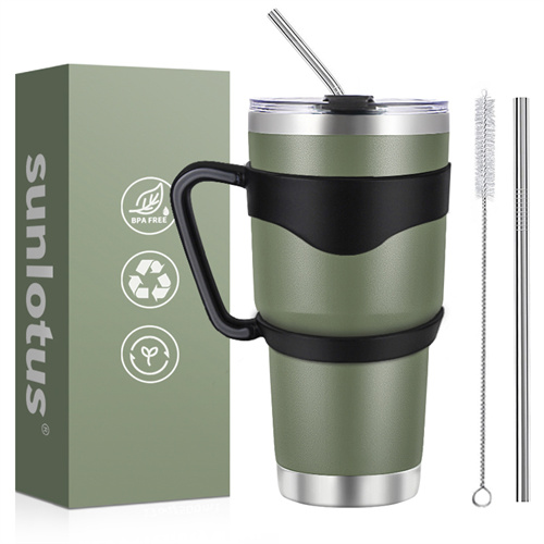 Sun Stoked Logo Insulated Cup With Handle – Sun Stoked Company