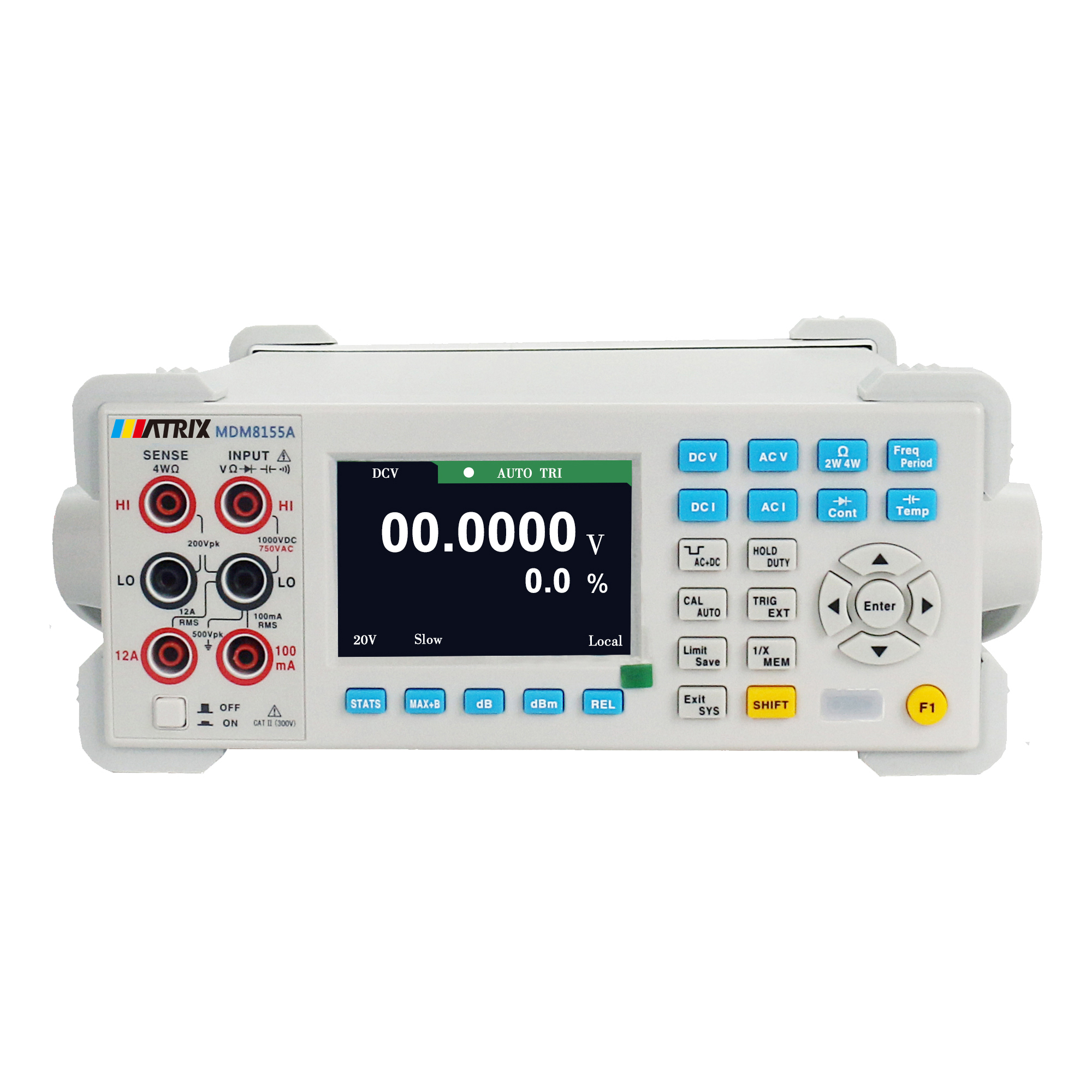 MATRIX MCR-5200 LCR Meter, Capacitance Meter 40Hz-200kHz, Benchtop  Inductance Meter Accuracy 0.1%, Digital Electronic Component Tester with  32-Bit