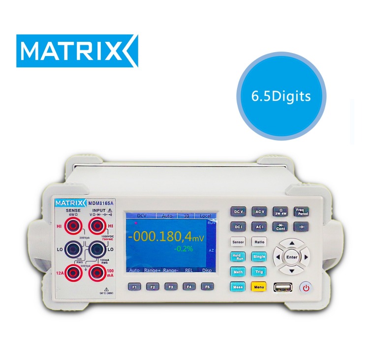 MATRIX Multimeter Bench High Precision 6.5 Digit with Capacitance Measurement Series DMM
