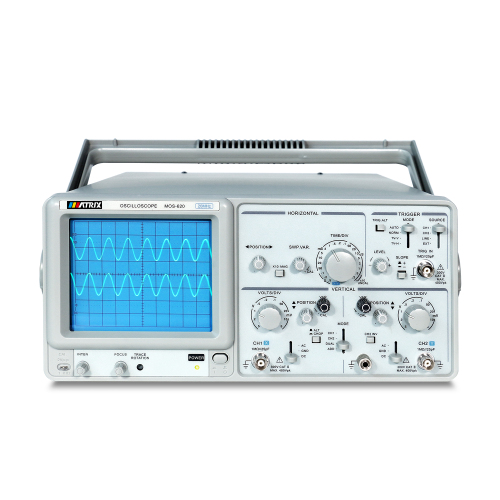 MOS-620 Dual Channel Analog Oscilloscope