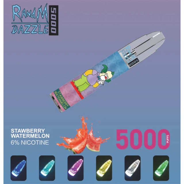 RandM Dazzle 5000 Puffs Disposable Vape Pen