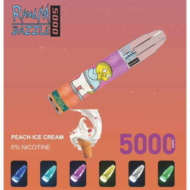 RandM Dazzle 5000 Puffs Disposable Vape Pen