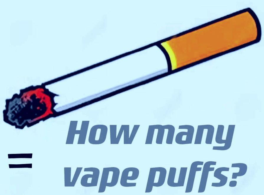 How Many Vape Puffs Equal A Cigarette