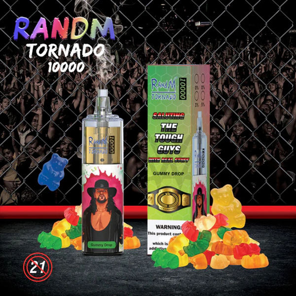 ​​​​​​​RandM Tornado 10000 Puffs Glow Disposable Vape