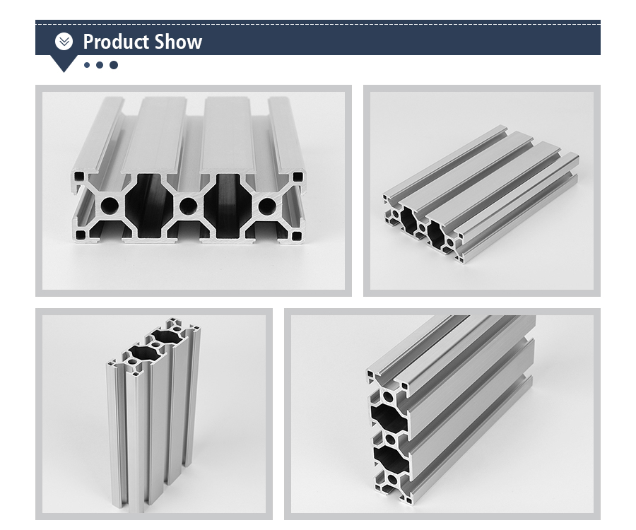 Machinery and equipment aluminum profiles in china