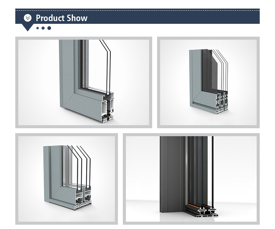 Aluminum sliding door profile manufacturer