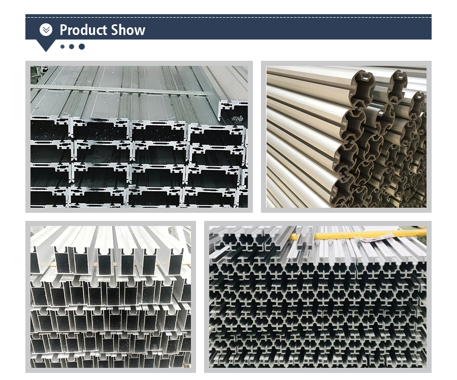Anodized aluminium profile production