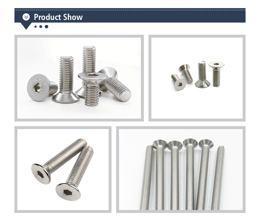 Flat head machine screws price