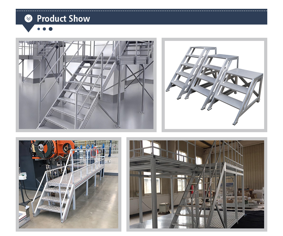 Ladder aluminum extrusion profile