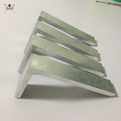 L-shaped aluminium profile production
