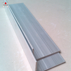 L-shaped aluminium profile production