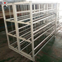 Aluminum profile shelf