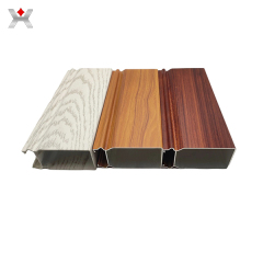 Wood grain aluminium profile factory