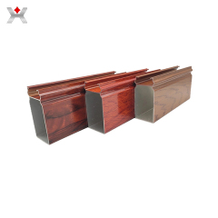 Wood grain aluminium profile factory