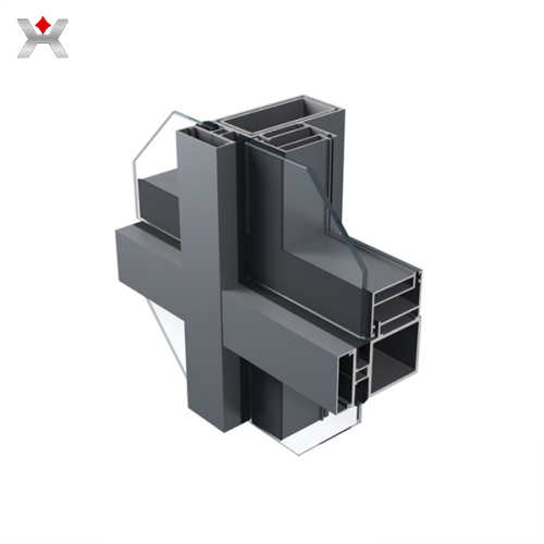 Exposed frame aluminum curtain wall factory