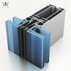 Unitized aluminum curtain wall in china