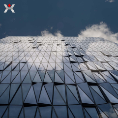 Unitized aluminum curtain wall factory