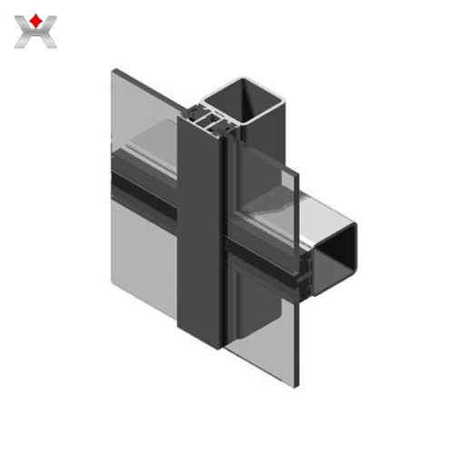 Aluminum curtain wall for sale