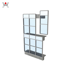Unitized aluminum curtain wall factory