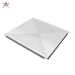 Aluminum gusset ceiling