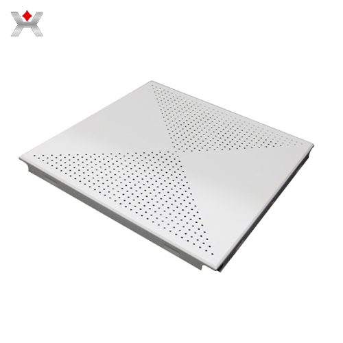 Aluminum gusset ceiling