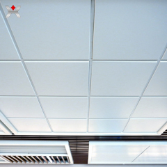 Aluminum gusset ceiling