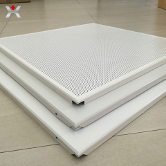 Aluminum gusset ceiling