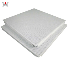 Aluminum gusset ceiling production