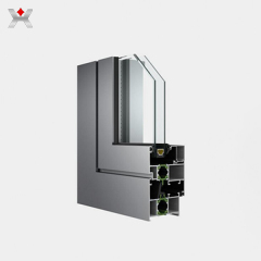 Aluminum sliding window profile