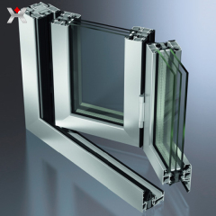 Aluminum folding door production