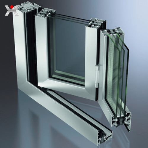 Aluminum folding door production
