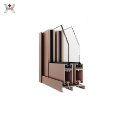 Aluminum sliding door profile in china