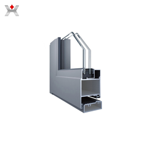 Aluminum profile for swing door