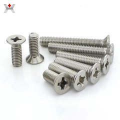 Flat head machine screws supplier