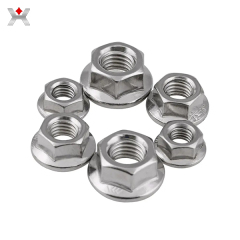 Flange nuts production