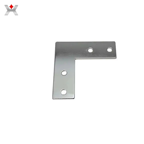 Aluminum L shape corner plate