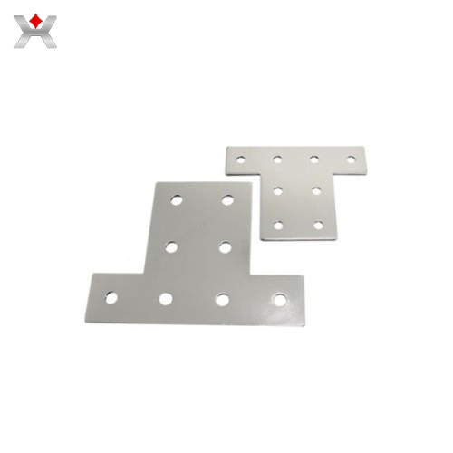 Aluminum T-connector plate