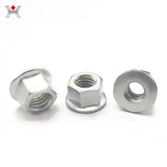 Flange nuts production