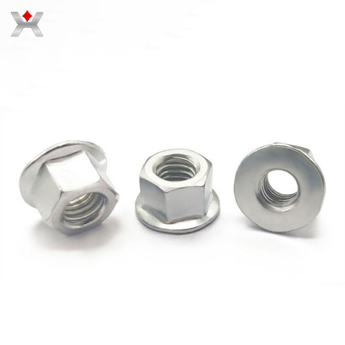 Flange nuts production