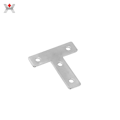 Aluminum T-connector plate in china