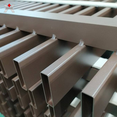 Modern aluminium fencing