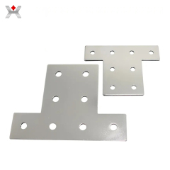 Aluminum T-connector plate