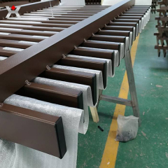 Modern aluminium fencing