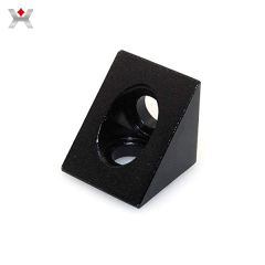Angle corner connector production