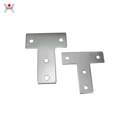 Aluminum T-connector plate